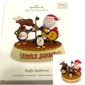 Hallmark Keepsake Jingle Jamboree Ornament Singing Magic 2010 ~Works See Video~